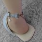 Lolita Gothic sexy Flower gray anklet set BR336
