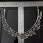 Bridal Rhinestone silver tone clear Crystal crown Headpiece Hair tiara HR340