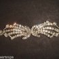 Bridal repair sew Rhinestone clasp hook buckle button BU55