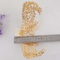 Bridal Gold Vine Leaf Gatsby Inspired hair comb headpiece prom RB675
