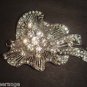Bridal Dress Vintage style Crystal Czech Rhinestone Brooch pin PI469