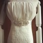 Faux Pearl Bridal Sash Rhinestone waist Sash Wedding applique Dress Belt HR405