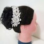 Bridal dance Rhinestone Flower headpiece Princess Prom Tiara comb RB654