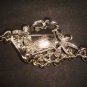 Bridal vintage style Corsage Czech crystal Rhinestone Brooch pin PI499