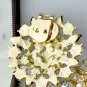 2 pcs a pair Faux pearl Bridal Prom Repair Rhinestone Shoe Charm Clips SA3