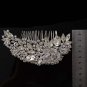 Bridal crystal Headwear rhinestone headpiece hair tiara topknot comb RB694