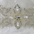 Crystal Bridal Sash Rhinestone waist Sash Wedding applique Dress Belt HR430