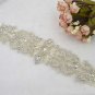 Crystal Bridal Sash Rhinestone waist Sash Wedding applique Dress Belt HR430