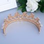 Bridal Rhinestone Bead Red rhinestone head Hair Crown Headpiece HR395
