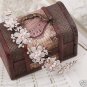 Baroque Bridal Rhinestone Faux pearl rhinestone silver crown Hair tiara HR439