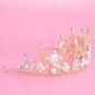 Gold vine Bridal Rhinestone Gold tone AB crystal Prom crown Hair tiara HR415