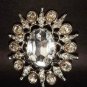 Bridal Crystal rhombus cake dress Corsage Czech Rhinestone Brooch pin PI142