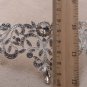 Bridal faux pearl Rhinestone clear rhinestone silver crown Hair tiara HR464