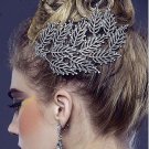 Bridal Rhinestone Crystal prom dance Leave headpiece Headwear Hair Comb RB678