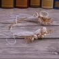 Bridal shell feather headband hair band