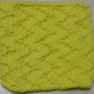 Knitted Serviette Pattern: Zany Zigzags