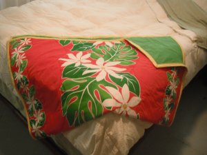 Pikake Flower on Red