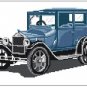 Classic Car Blue