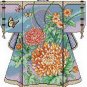 Buuterfly Flower Ribbons Kimono