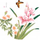 Butterfly & Flowers