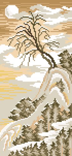 Tree and Mountain