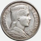 1929 Latvia silver coin 5 Lati Coin – Milda Portrait, VF 1929 Latvia silver coin 5 Lati Coin – Milda Portrait, VF