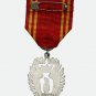 1955 Swedish Civil Protection Association Merit Silver Medal