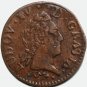 XF 1770 France coin 1 Liard – Montpellier (N), Louis XV