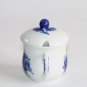 Vintage Royal Copenhagen Danish Porcelain Bone China Saucer Creme Cup with Lid