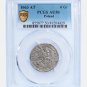 1663 Poland Silver coin 6 Grossus Groschen Grosze Szostak AT Krakow , PCGS AU50