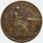1846 Great Britain GB UK Gambling token &acirc;�� Victoria Regina, Keep your Temper
