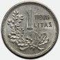 1 Litas 1925 Lithuania Litauen silver coin