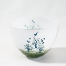 Kjell Engman "October" Series Kosta Boda Swedish Glass Bowl Scandinavian Design