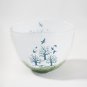Kjell Engman "October" Series Kosta Boda Swedish Glass Bowl Scandinavian Design