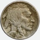 1928 US USA Philadelphia 5 Cents coin, VG – “Buffalo Nickel”