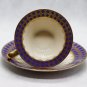 Vintage Germany J.Seltmann Bavaria Porcelain Bone China Blue Cup and Saucer