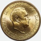 1952 Denmark 2 Kroner Coin BU – Frederik IX Danish Royal Coin