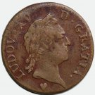 VF-XF 1770 France coin 1 Sol – Strasbourg (BB), Louis XV