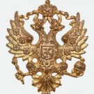 Antique Imperial Russian Double-Headed Eagle Military Cockade, Hat Badge Antique Imperial Russian Double-Headed Eagle Military Cockade, Hat Badge