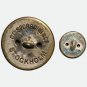Set of Small & Large Antique Silver plated Livery Button &acirc;�� Treschow family Crest