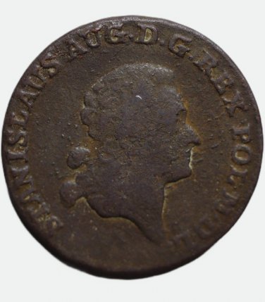 1793 Poland Polish coin 3 Grossus, MV - Stanislaus Augustus Poniatows