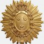 Swedish Military Artillery Shako Plate, Cap Cockade, Hat Badge M/1880
