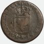 1783 France 1 Sol Aix-en-Provence Mint Louis XVI Copper Coin VF