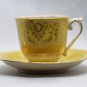 Antique EPIAG Germany Porcelain Bone China Yellow Cup and Saucer 1938-1945