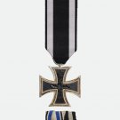 WWI 1914 Iron Cross 2nd Class Medal with Service Ribbon Bar