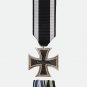 WWI 1914 Iron Cross 2nd Class Medal with Service Ribbon Bar