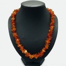 Vintage Amber Baltic Natural Nugget Neckles 68 cm (26.77")