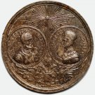 1862 Russian Token, Opening of 1000th anniversary of Russia monument in Novgorod