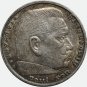 Germany – Third Reich 5 reichsmark mark silver coin, 1938 A