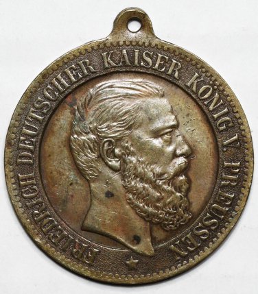 Germany Token/Medal, Friedrich and Wilhelm II